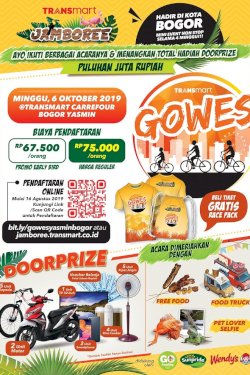 Gowes Transmart Jambore Bogor